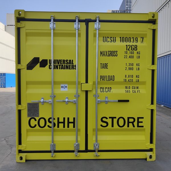 New 10ft COSHH Chemical Store Container For Sale - Image 3