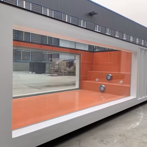 20ft Container Swimming Pool With Fiber Glass Window For Sale - Image 2