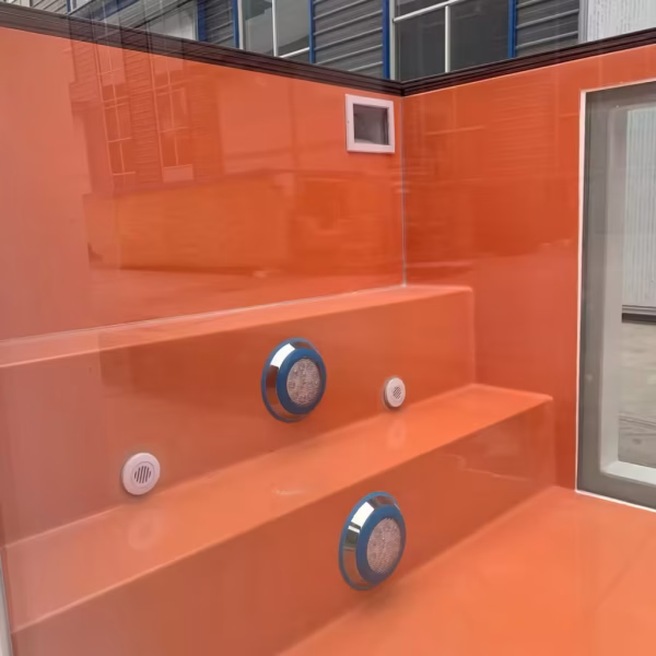 20ft Container Swimming Pool With Fiber Glass Window For Sale - Image 6