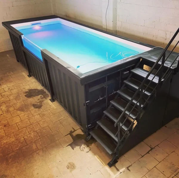 20ft Shipping Container Swimming Pools For Sale - Image 8