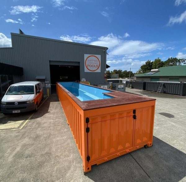 40 Ft Swimming Container Pool For Sale