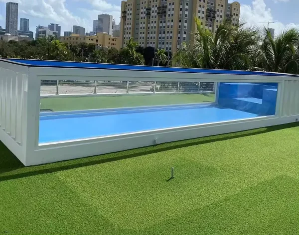 40ft Shipping Container Swimming Pool With SPA For Sale