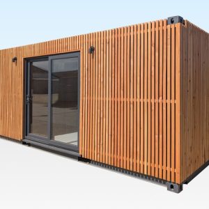 Cladded Container Garden Room For Sale
