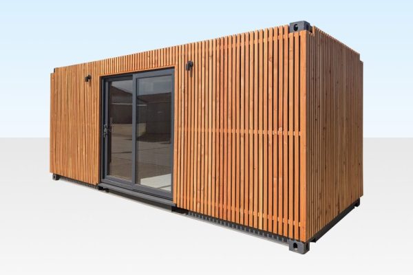 Cladded Container Garden Room For Sale