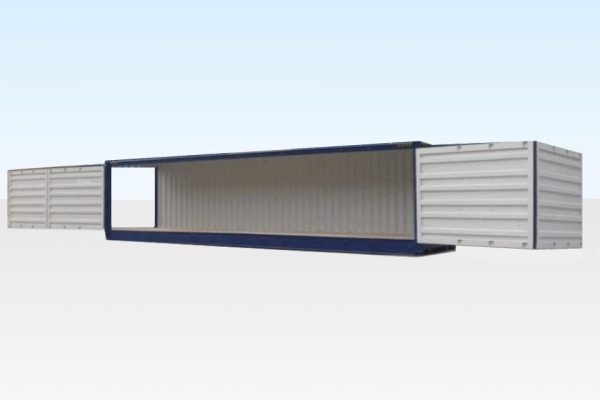 New 40ft High Cube (9′ 6″ high) Full Side Access Container - Image 2
