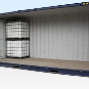 20ft High Cube Container (9′ 6″ high) suitable for IBC storage