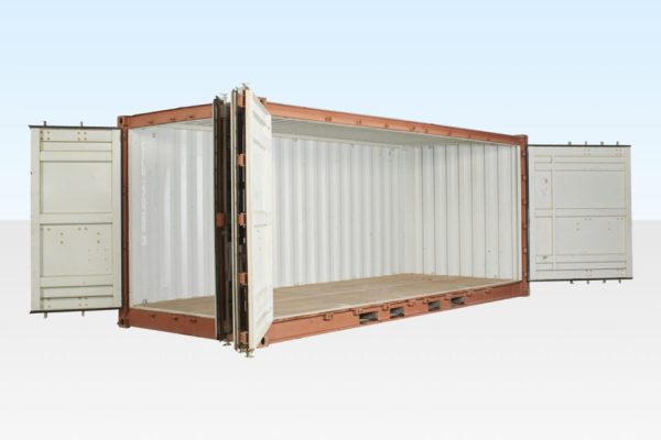 Used 20ft Open Full Side Access Container for sale