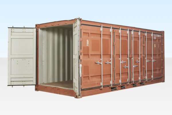 Used 20ft Open Full Side Access Container for sale - Image 4