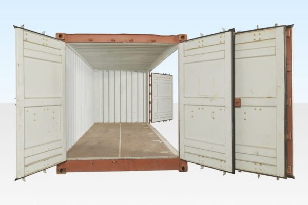 Used 20ft Open Full Side Access Container for sale - Image 6