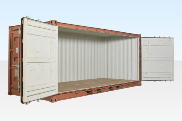 Used 20ft Open Full Side Access Container for sale - Image 7